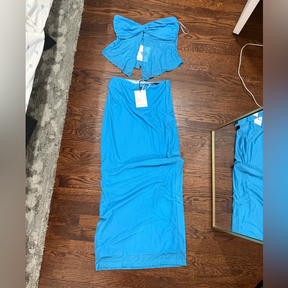 Princess Polly Blue Maxi Dress